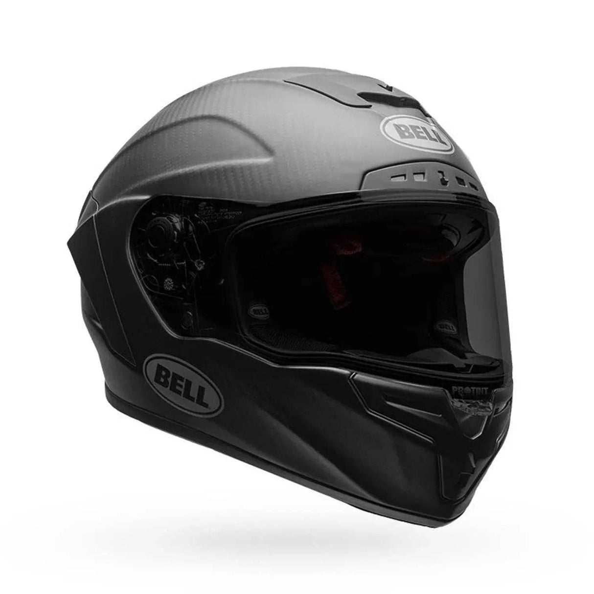 Bell Racestar Dlx Solid Mattschwarz Integralhelm