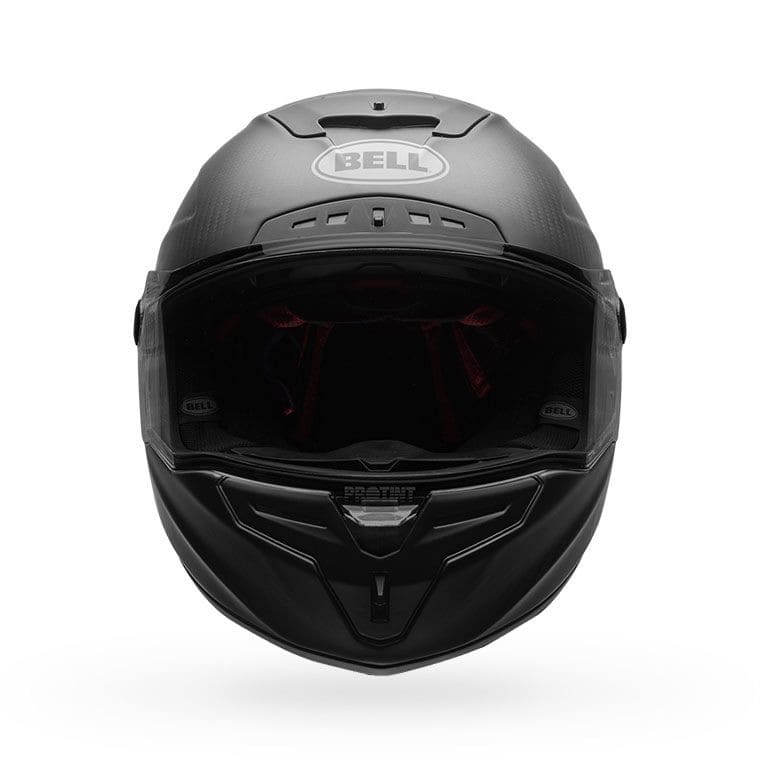 Bell Racestar Dlx Solid Mattschwarz Integralhelm