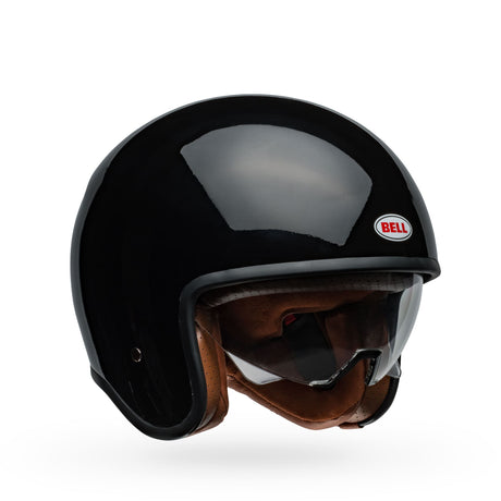 Bell Tx-501 Solid Schwarz Jethelm