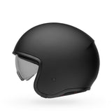 Bell Tx-501 Solid Mattschwarz Jethelm