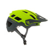 Heller gelber und grauer 6D Fahrradhelm ATB-2T Ascent Matte Hi Viz für Mountainbiking, mit Belüftungsöffnungen und sicherem Sitz