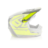 Gelbes 6D ATR-3 Hex Visier für Motocross- und Offroad-Helme, bietet Schutz und Style bei sportlichen Fahrten