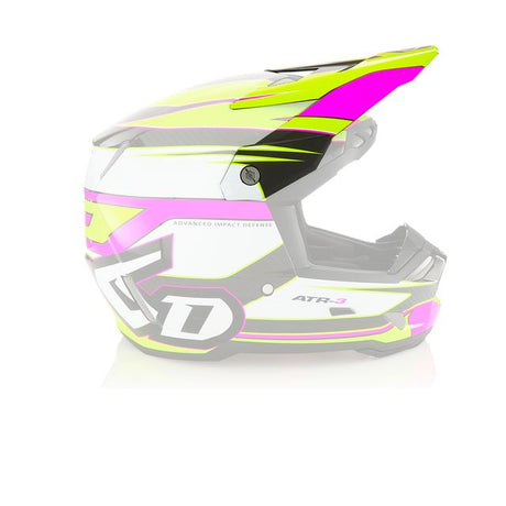 Oranges Hyper Visier für 6D ATR-3 Motocross- und Offroad-Helme, klarer Schutz für verbesserten Fahrkomfort