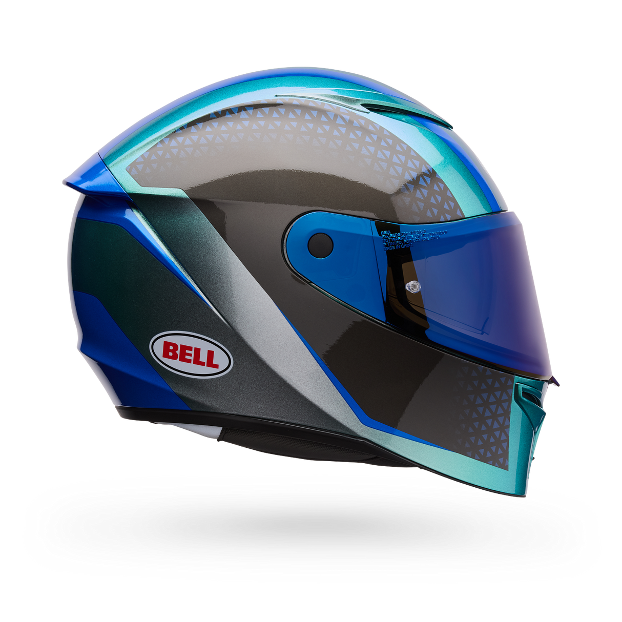 Bell Lithium Mips Plus Blip Silber Integralhelm