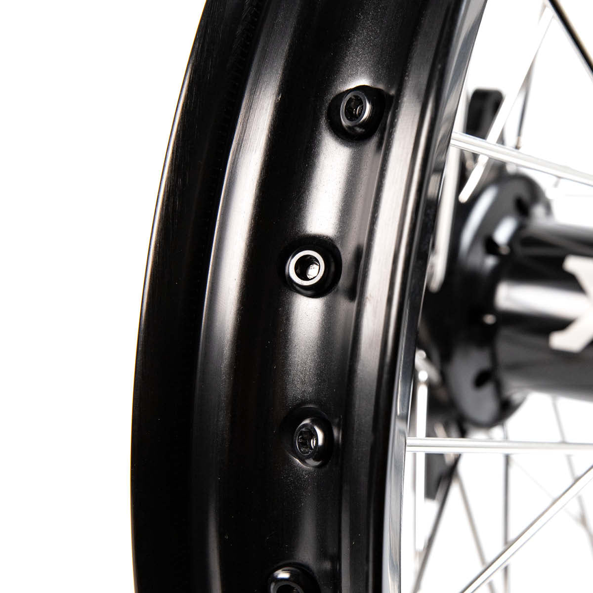 X-Grip Speichennippel V3 Aluminium Schwarz