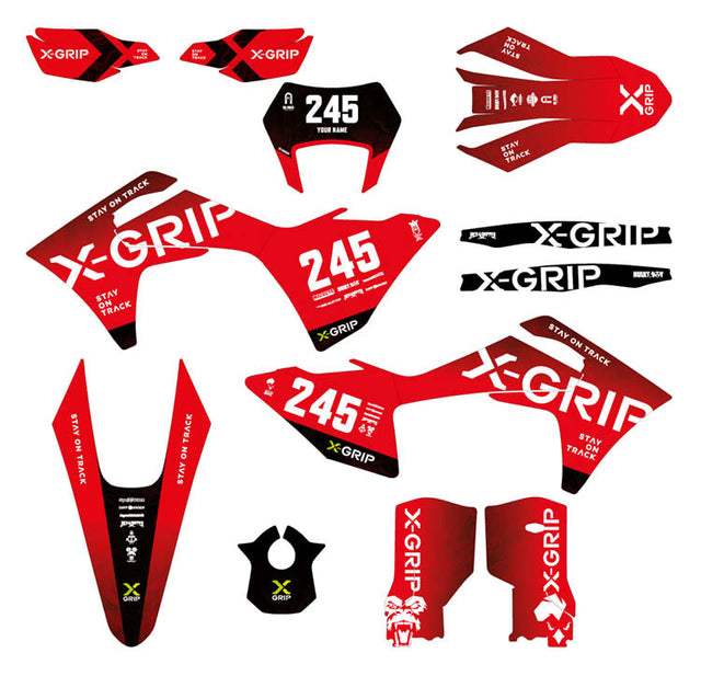 X-GRIP Dekorbogen Design #24 passend für GasGas 24-