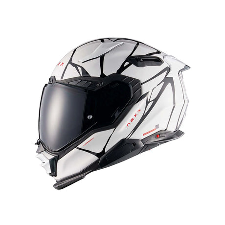 NEXX Helm X.WST3 B-SIDE CARBON Weiß