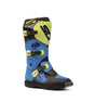 Sidi FLAME LIGHT Motocross Stiefel Hellblau Limette Schwarz