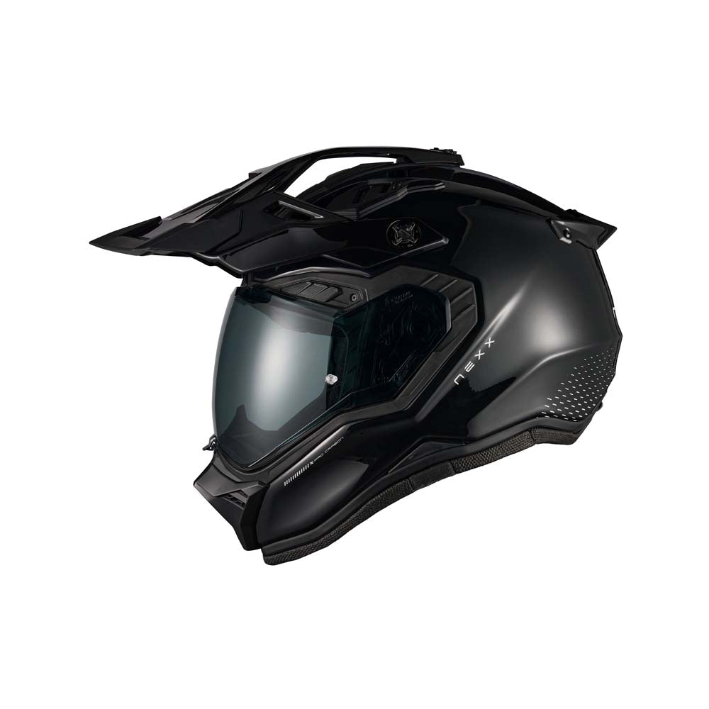 NEXX Helm X.Rally Plain Schwarz