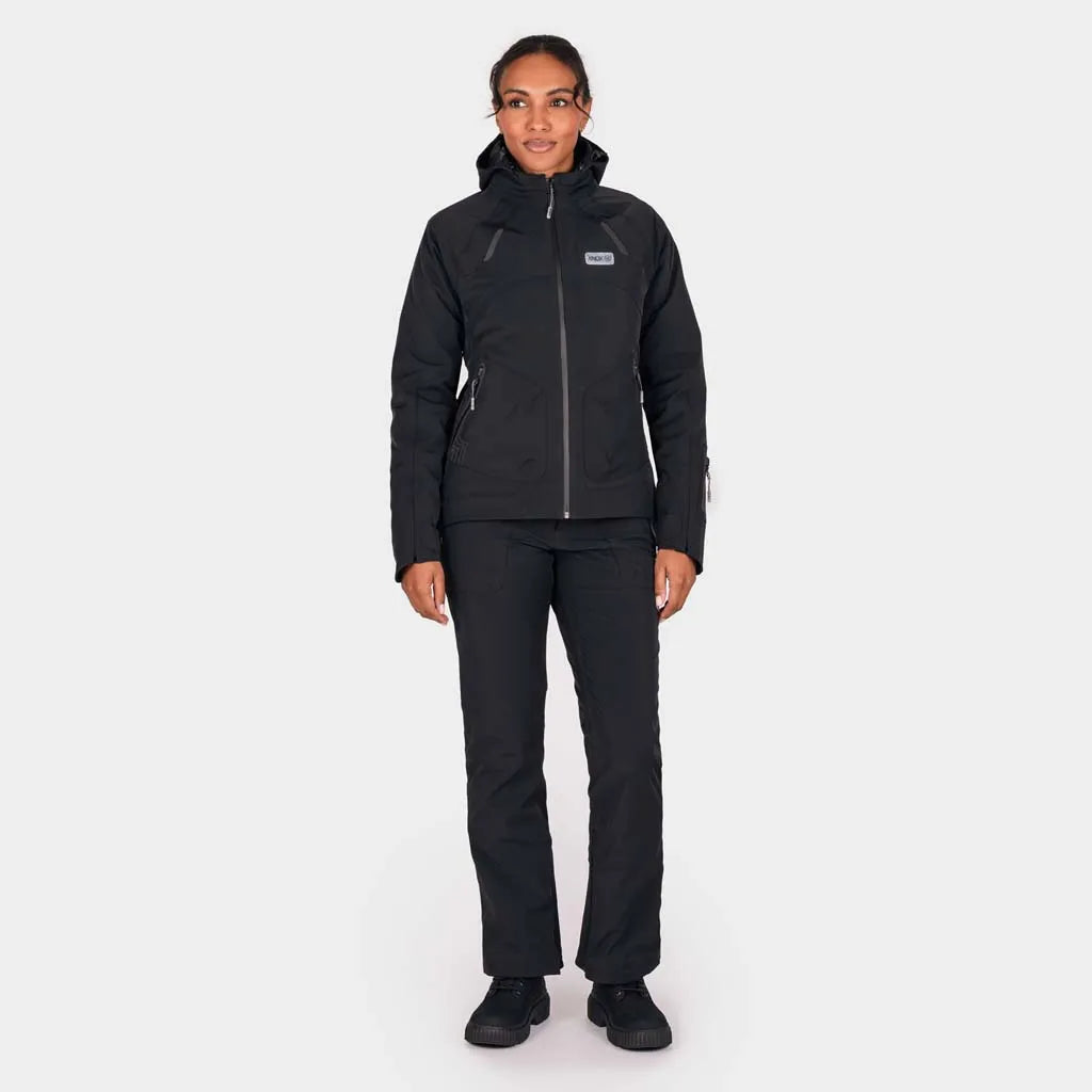 KNOX Modra Damen Motorradjacke Schwarz