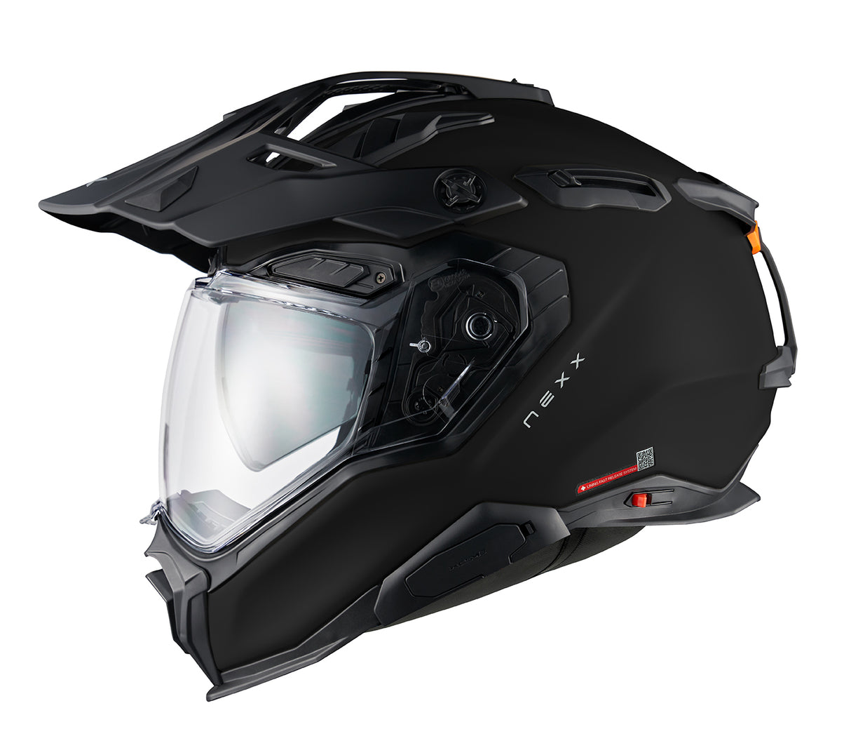NEXX Helm X.WED3 Plain Schwarz Matt