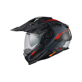 NEXX Helm X.WED3 KEYO CARBON Grau.Rot Matt