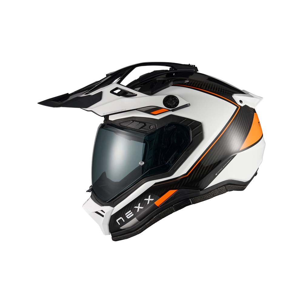 NEXX Helm X.Rally Raid Weiß-Orange