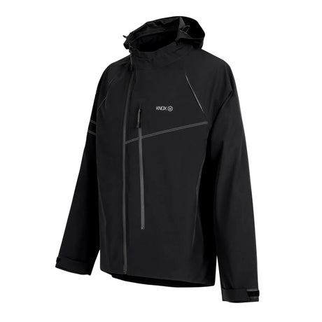 KNOX Impass Herren Motorrad-Regenjacke Schwarz