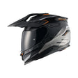 NEXX Helm Y.TRAVL QUEST Schwarz.Grau Matt