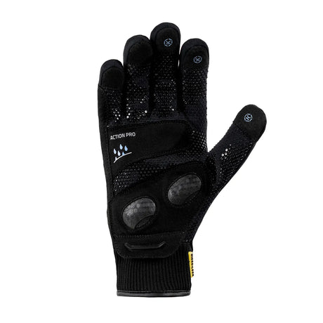KNOX Action Pro Wasserdicht Unisex Motorradhandschuhe Schwarz