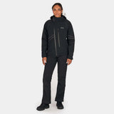 KNOX Impass Damen Motorrad-Regenjacke Smoke Blau