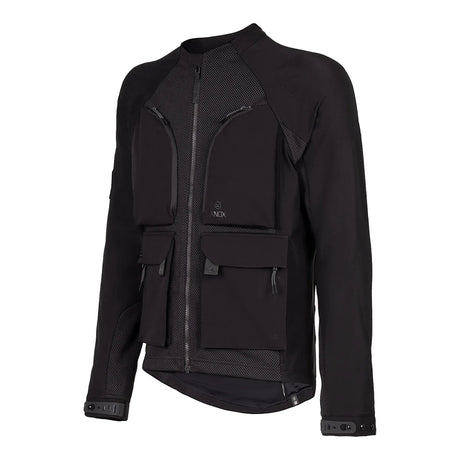 KNOX Tor Herren Motorrad-Protektorenjacke Schwarz