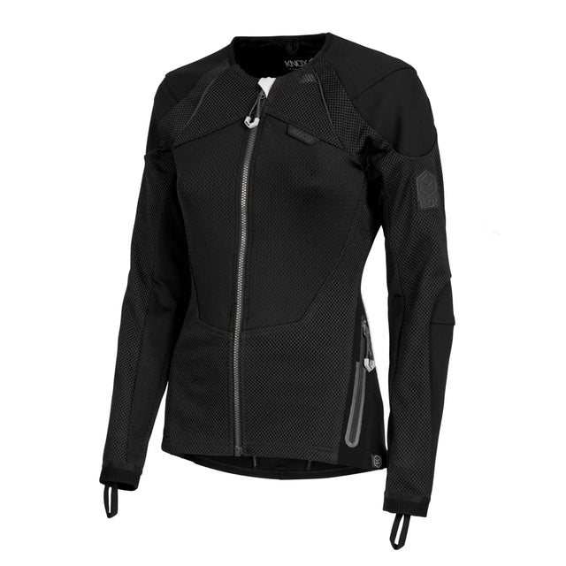 KNOX Armoured Urbane Pro Damen Motorrad-Protektorenjacke Schwarz