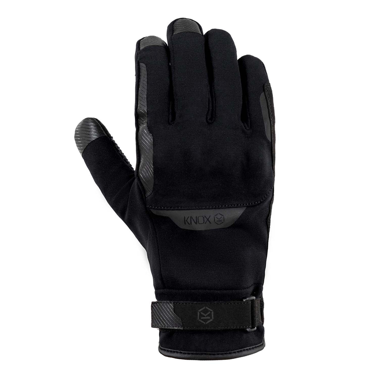 KNOX Action Pro Wasserdicht Unisex Motorradhandschuhe Schwarz