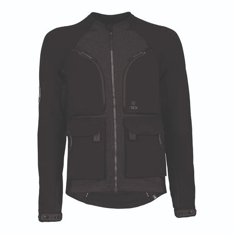 KNOX Tor inkl. Überjacke Herren Motorrad-Adventurejacke Hellgrau
