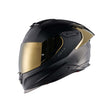 NEXX Helm Y.100R SUBSONIC Schwarz.Gold Matt