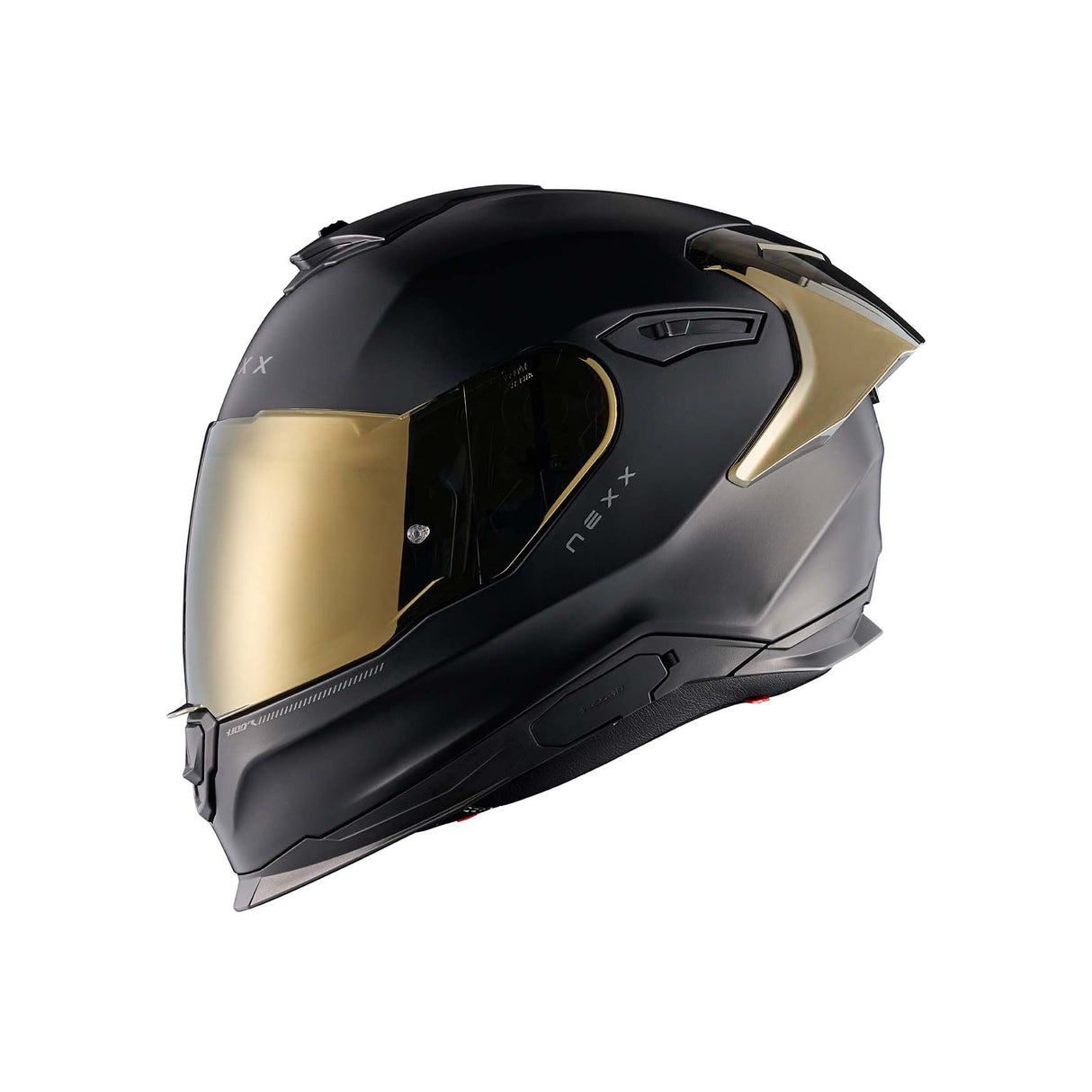 NEXX Helm Y.100R SUBSONIC Schwarz.Gold Matt