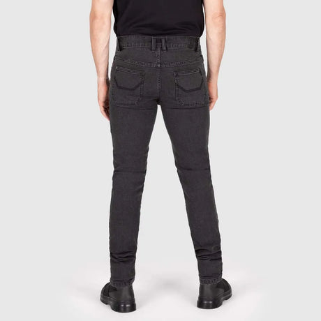 KNOX Colton Schmal Superweich Herren Motorradjeans Anthrazit