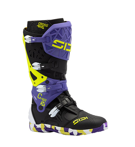 Sidi CROSSAIR X Motocross Stiefel Schwarz Violett
