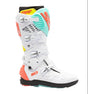 Sidi CROSSFIRE 3 SRS Motocross Stiefel Weiß Fluor Minze Fluor