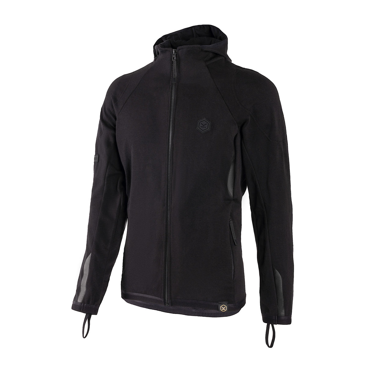 KNOX Shield Motorrad Kapuzenjacke Herren Schwarz