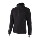 KNOX Shield Motorrad Kapuzenjacke Herren Schwarz