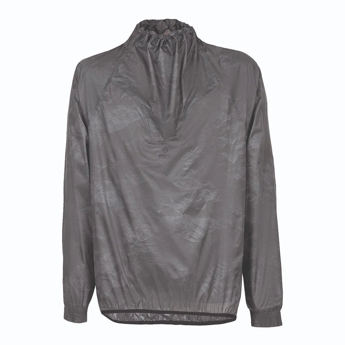 KNOX Tor Wasserdicht Unisex Motorrad-Regenüberjacke Anthrazit