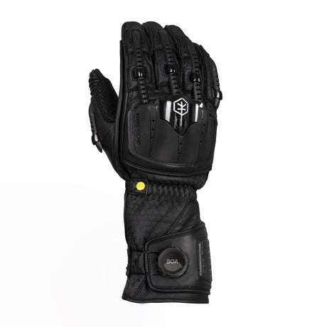 KNOX Handroid MK5 Unisex Motorradhandschuhe Schwarz
