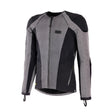 KNOX Urbane Pro Herren Motorrad-Protektorenhemd Silber Chainmail