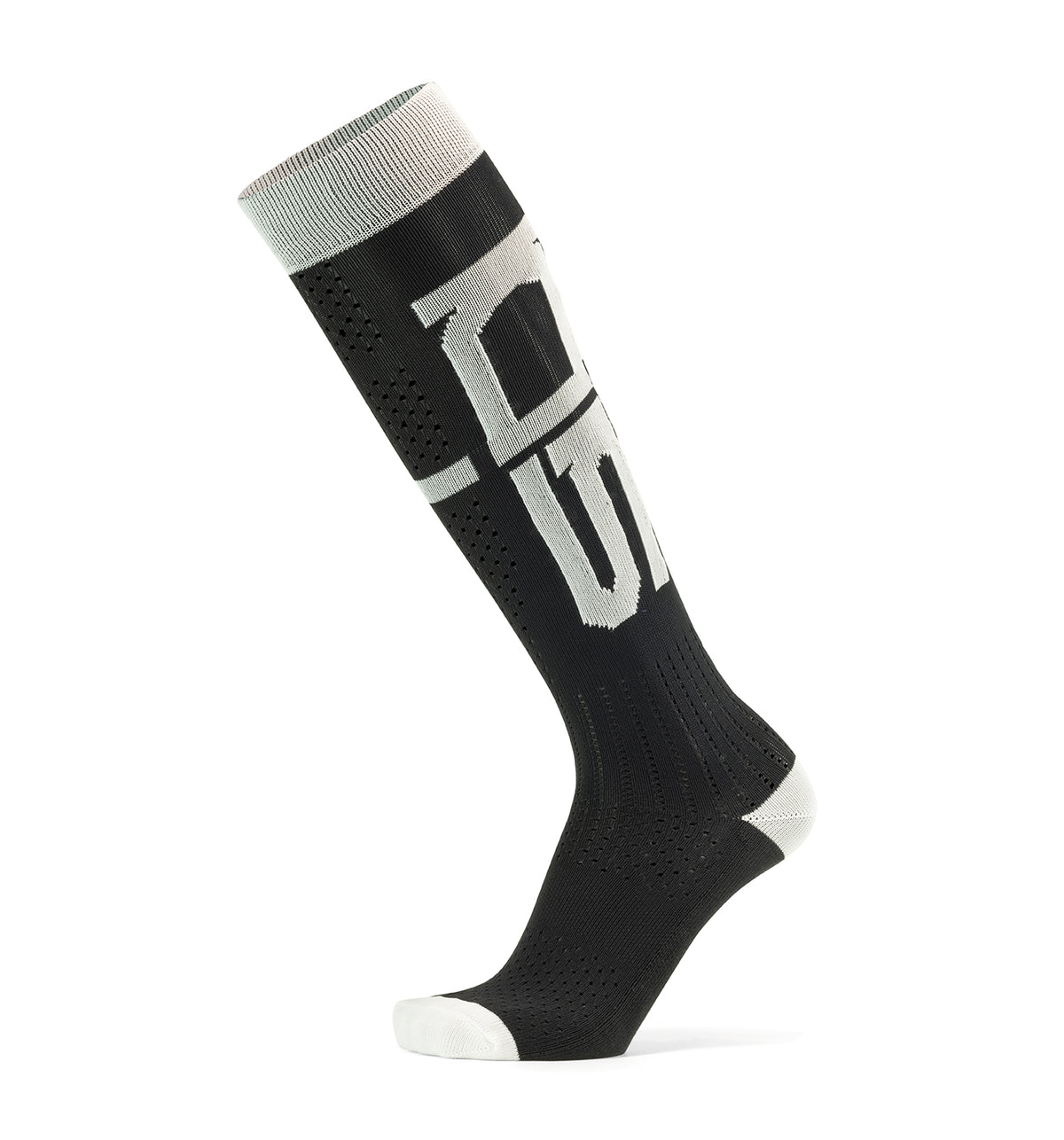 Sidi Off Sprint Socken Schwarz-Weiß