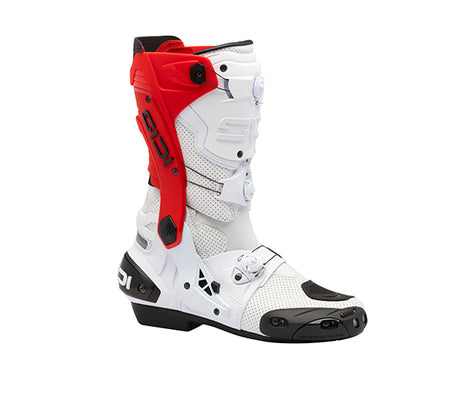 Sidi Rex AIR Motorradstiefel Weiß-Rot