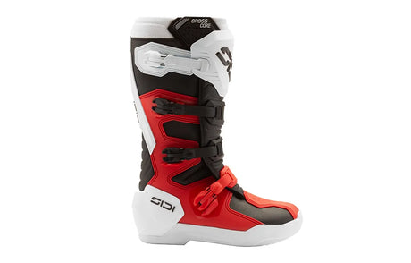 Sidi Crosscore Motocross Stiefel Rot-Schwarz-Weiß