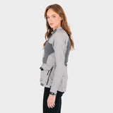 KNOX Armoured Tor Damen Motorrad-Protektorenjacke Hellgrau