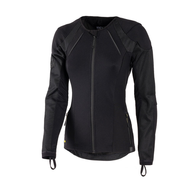 KNOX Urbane Pro MK3 Damen Motorrad-Protektorenhemd Schwarz