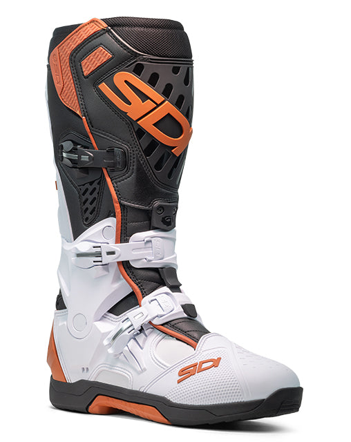 Sidi CROSSAIR Motocross Stiefel Weiß Schwarz Bronze