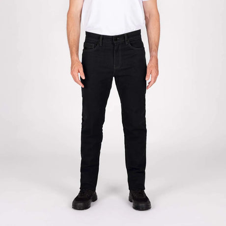 KNOX Shield MK2 Klassisch Herren Motorradjeans Schwarz