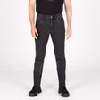 KNOX Colton Schmal Kurz Superweich Herren Motorradjeans Anthrazit