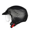 NEXX Helm Y.10 EAGLE RIDER Schwarz.Grau Matt