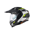 NEXX Helm X.WED3 KEYO CARBON Weiß NEON Matt