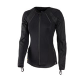 KNOX Urbane Pro MK3 Damen Motorrad-Protektorenhemd Schwarz