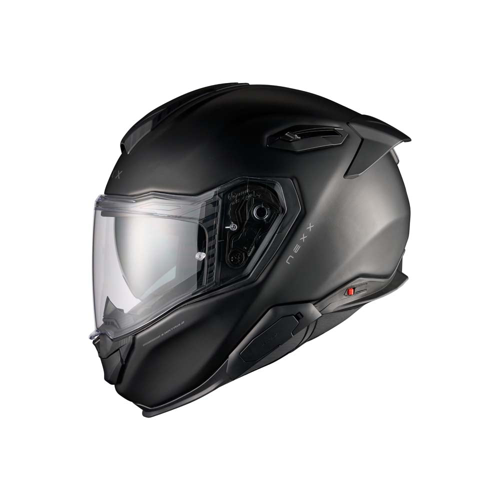 NEXX Helm X.TR Plain Schwarz matt