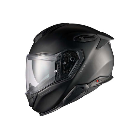 NEXX Helm X.TR Plain Schwarz matt