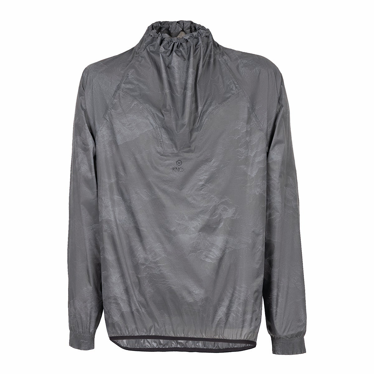KNOX Tor Wasserdicht Unisex Motorrad-Regenüberjacke Anthrazit