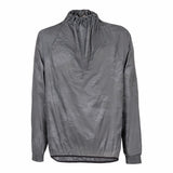KNOX Tor Wasserdicht Unisex Motorrad-Regenüberjacke Anthrazit